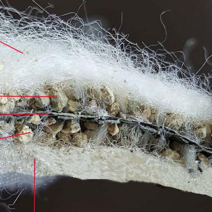 Geotextil de bentonita para revestimento de lagoa Natural de sódio Bentonita revestimento de argila geossintética 4