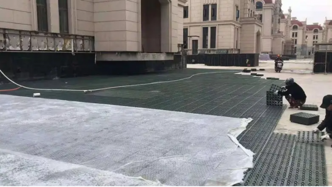 Tabuleiro de drenagem de HDPE retangular impermeável 6
