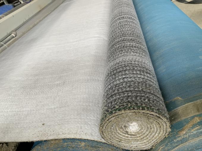 3500g-8500g/m2 Bentonite Hydrain Mat Waterproof Blanket para revestimentos de argila geossintética 6