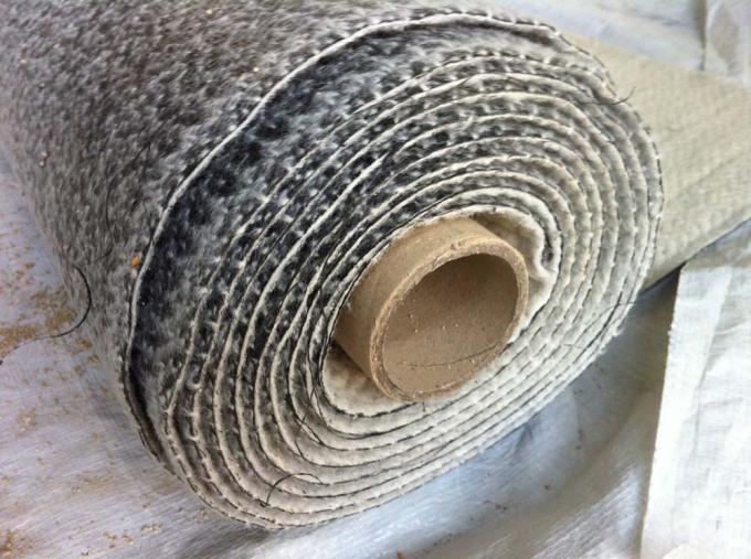 3500g-8500g/m2 Bentonite Hydrain Mat Waterproof Blanket para revestimentos de argila geossintética 9
