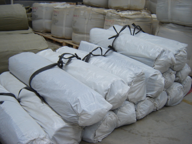 3500g-8500g/m2 Bentonite Hydrain Mat Waterproof Blanket para revestimentos de argila geossintética 21
