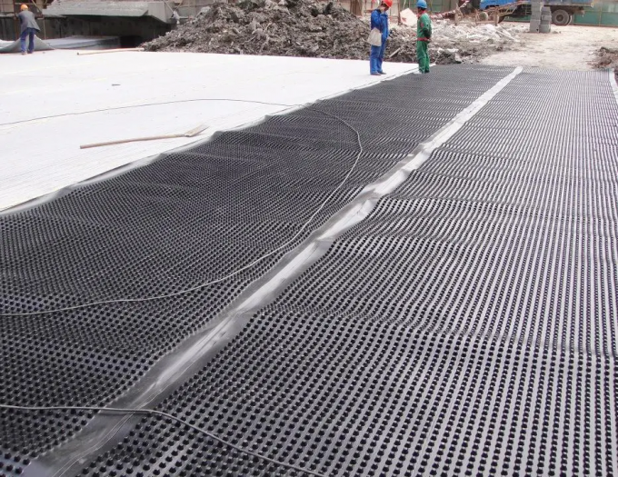 Tabuleiro de drenagem de HDPE retangular impermeável 8