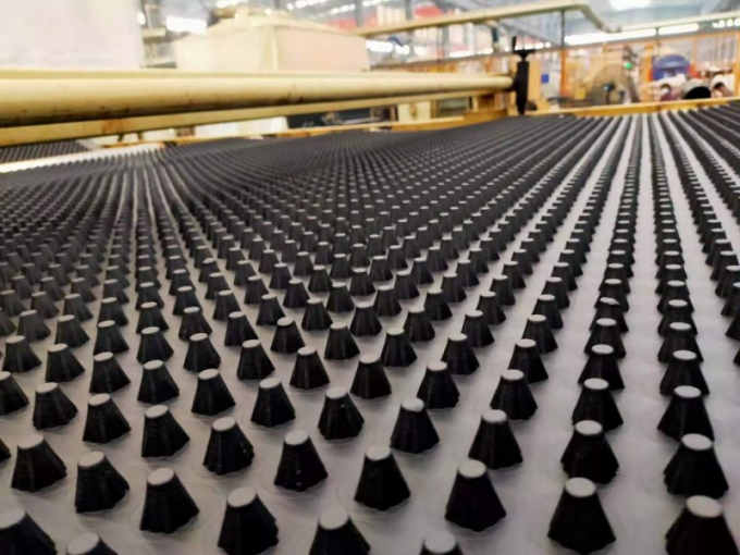 Tabuleiro de drenagem de HDPE retangular impermeável 7