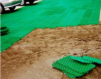 Grades de pavimentação de grama de HDPE versáteis para várias aplicações de estacionamento e de passagem 10