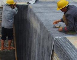 Liner de argila geossintética de alta resistência à tração com esterco de membrana de bentonita à prova d'água 19